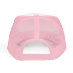Embroidered French Bulldog Dog Face Foam Trucker Hat