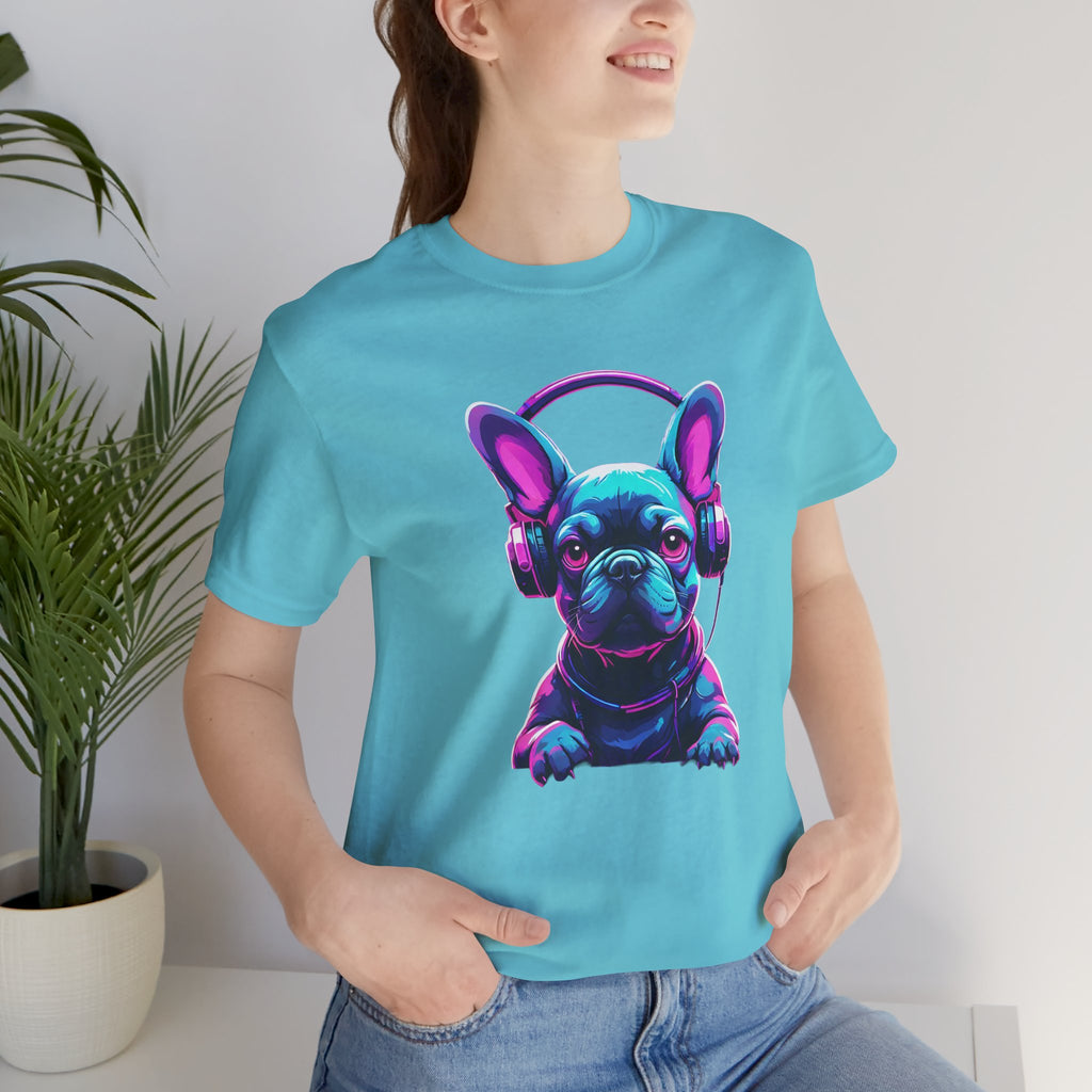 French Bulldog Vibrant Dog Lover Tee