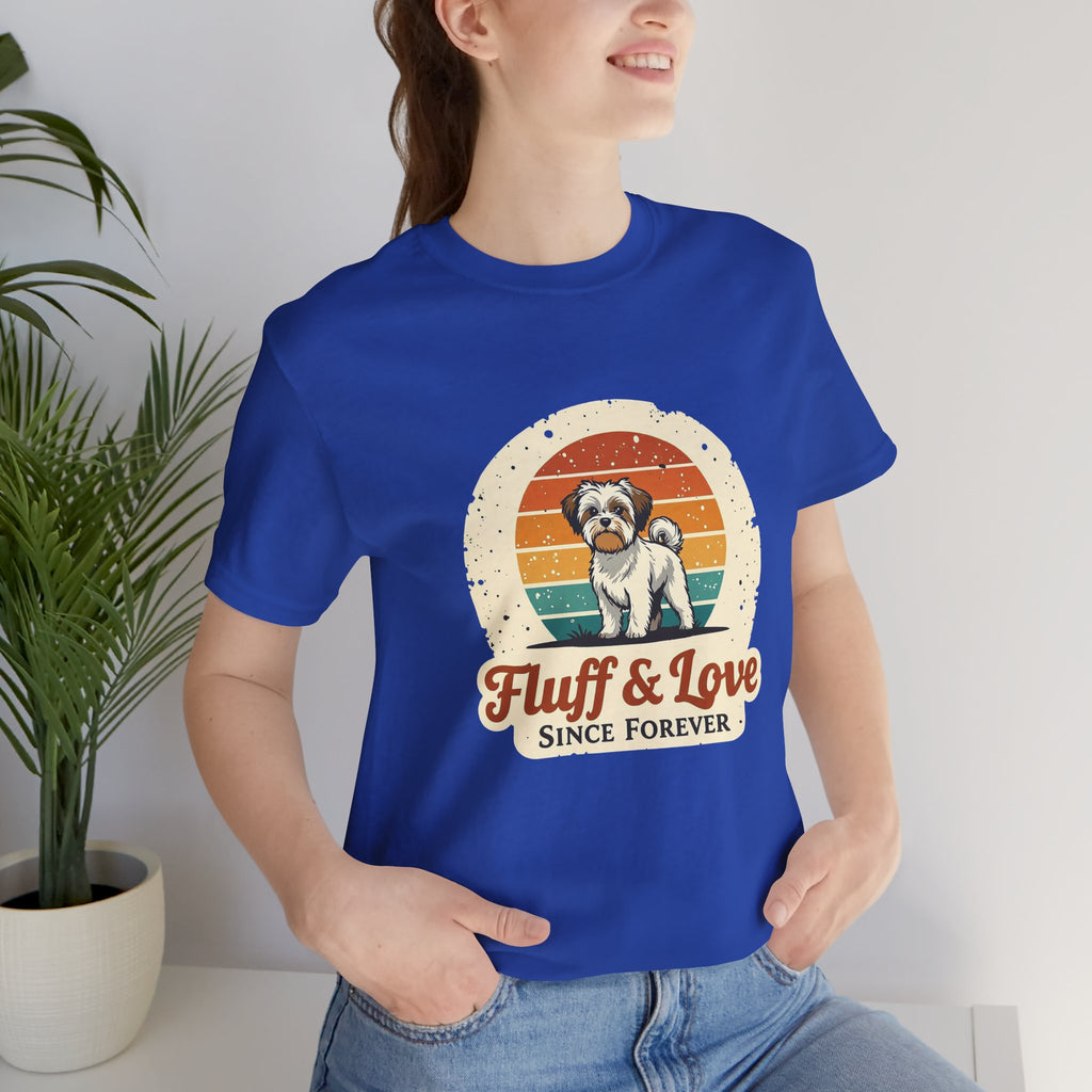 Maltese Dog Lover's Tee - Fluff & Love Since Forever