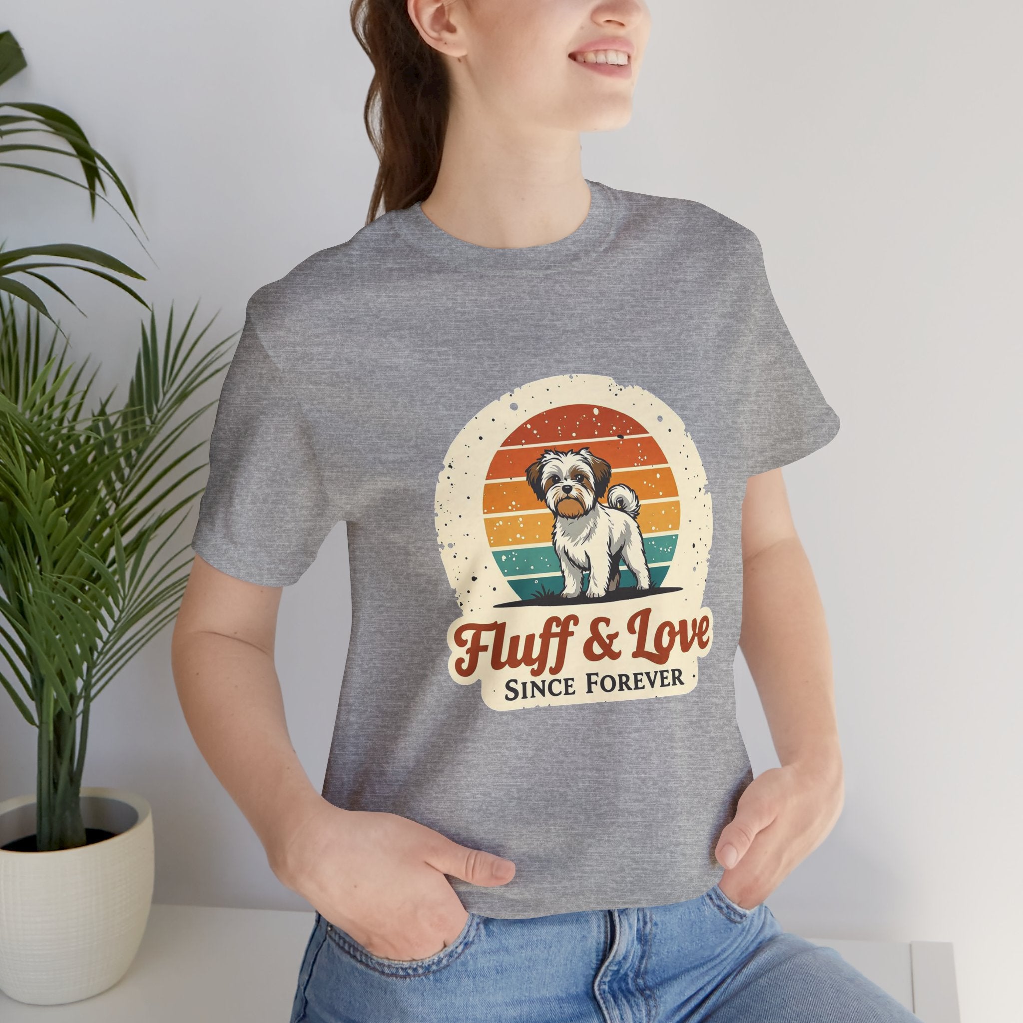 Maltese Dog Lover's Tee - Fluff & Love Since Forever