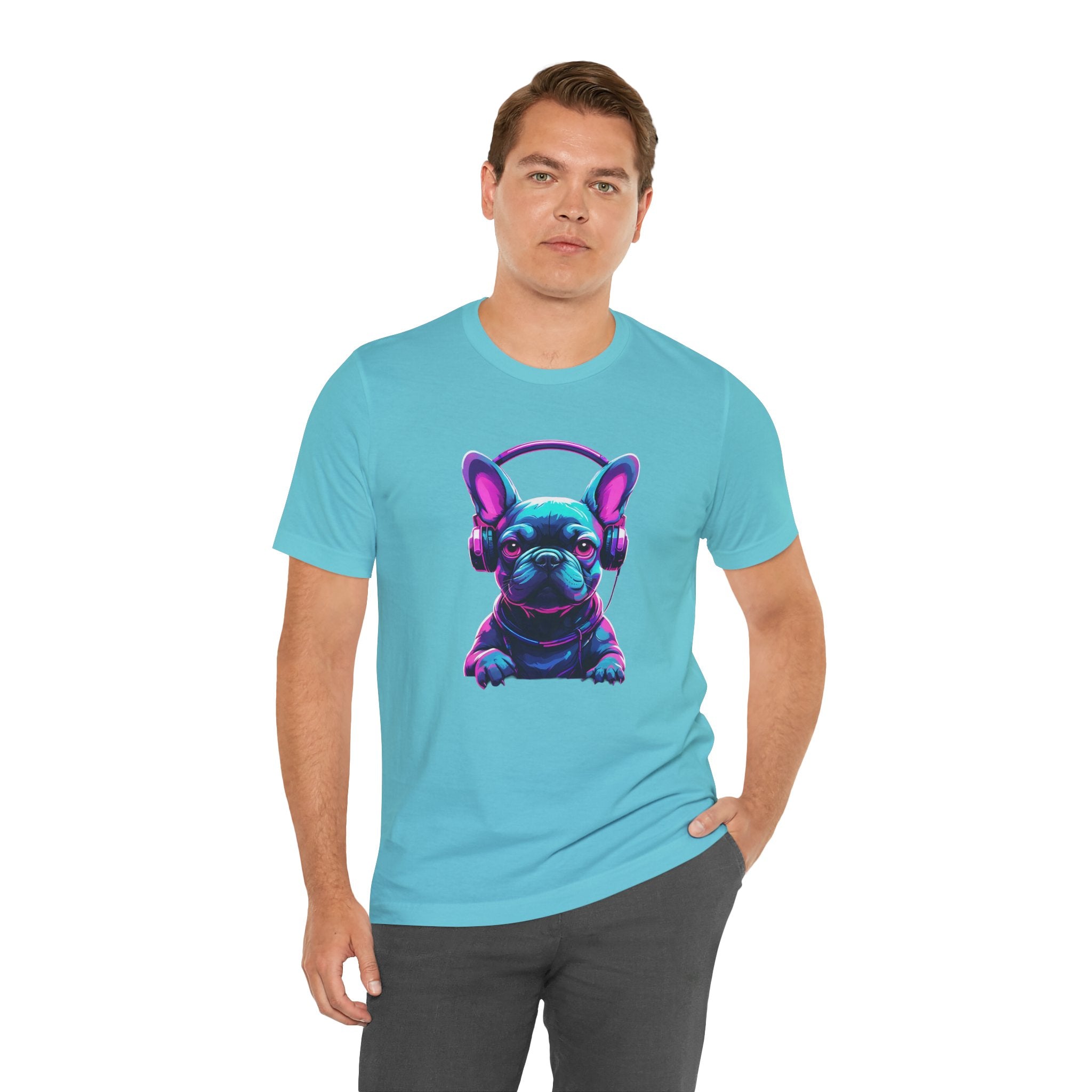 French Bulldog Vibrant Dog Lover Tee