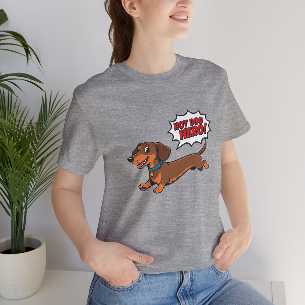 Playful Dachshund Graphic Tee