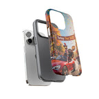 Turkey Trot 500 Phone Case – Festive Thanksgiving Racing Turkey Design
