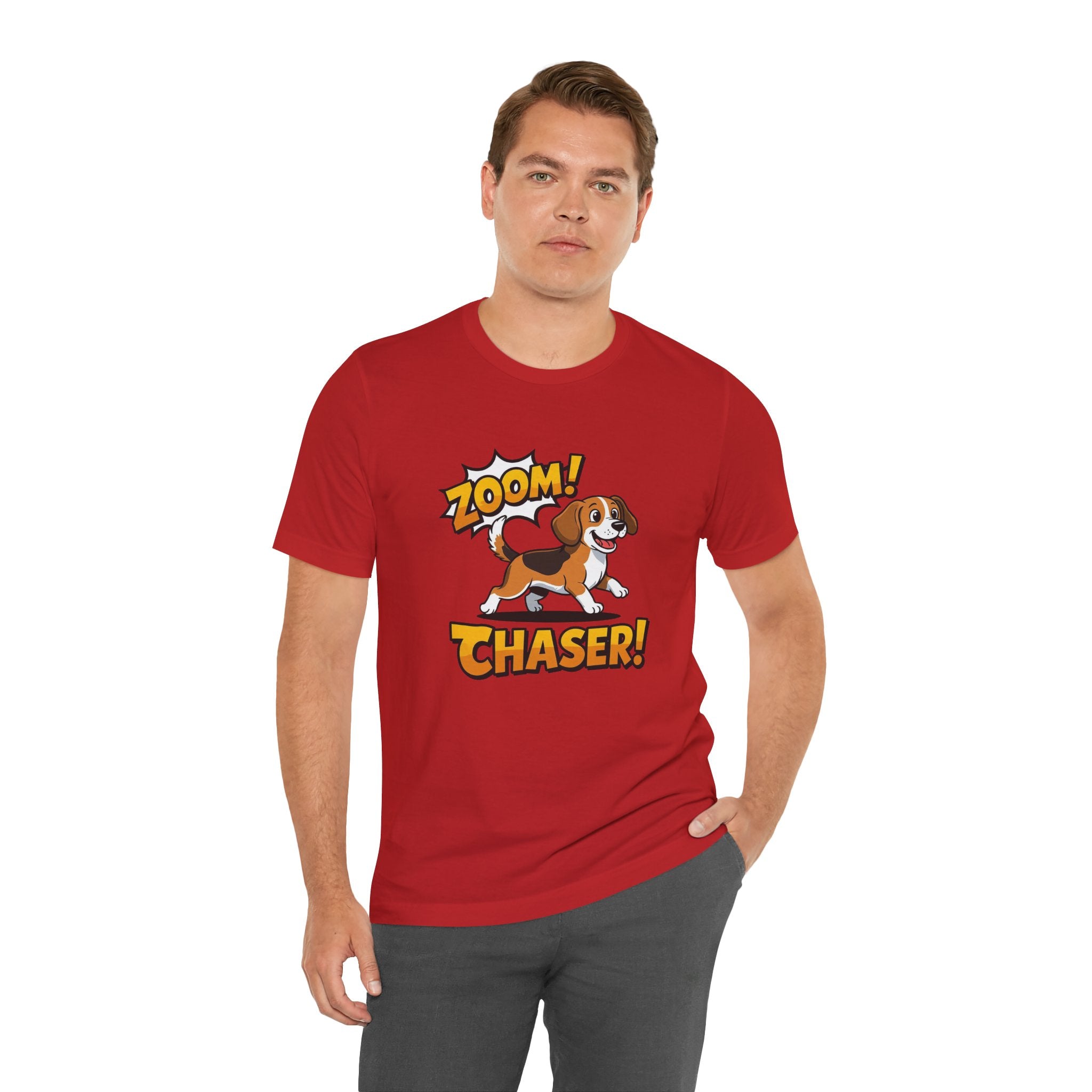 Beagle Zoom! Chaser! Dog Lover Unisex Tee
