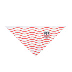 USA Soccer Pet Bandana — Patriotic Dog/Cat Scarf