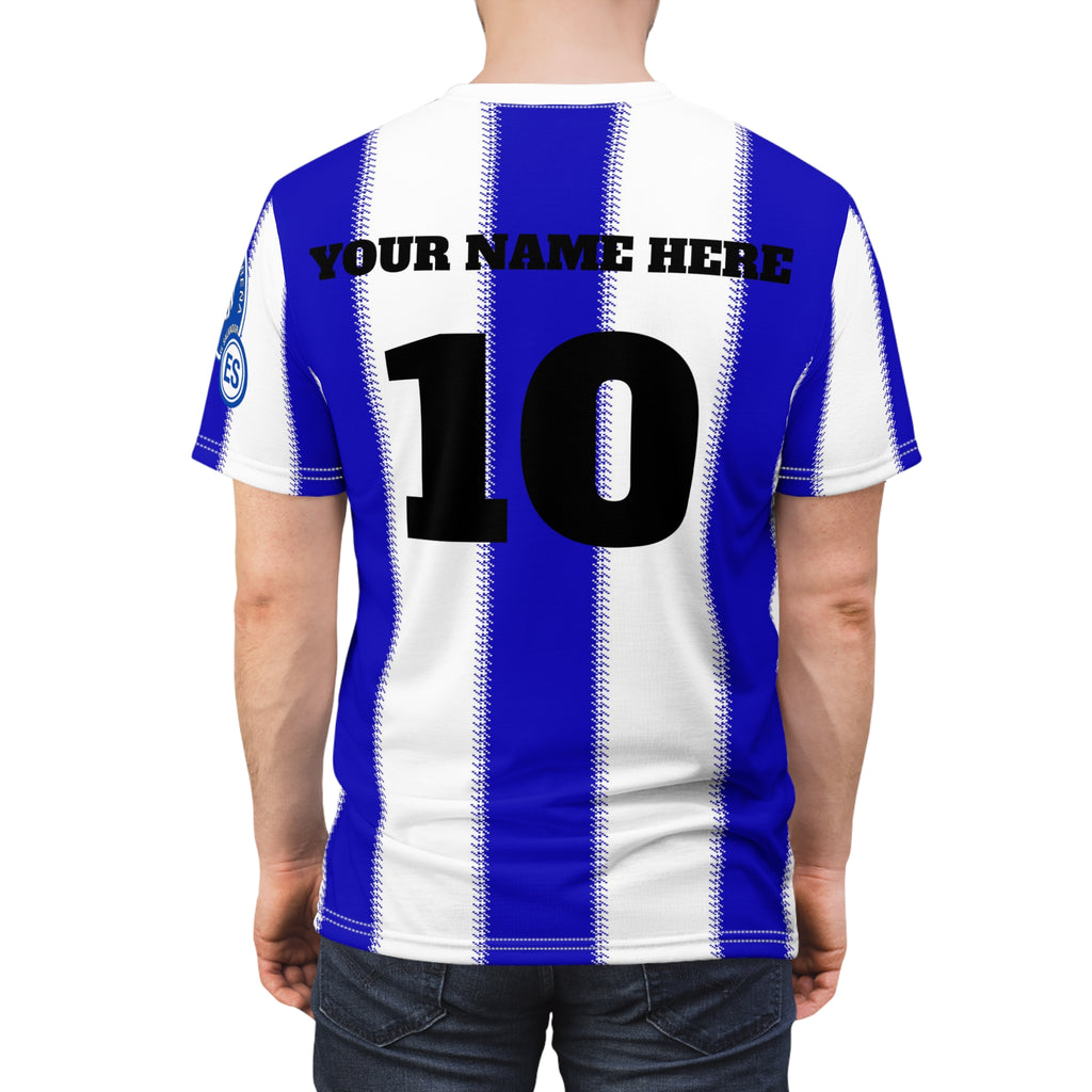 El Salvador Soccer Jersey Tee -- Custom Jersey