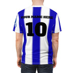 El Salvador Soccer Jersey Tee -- Custom Jersey