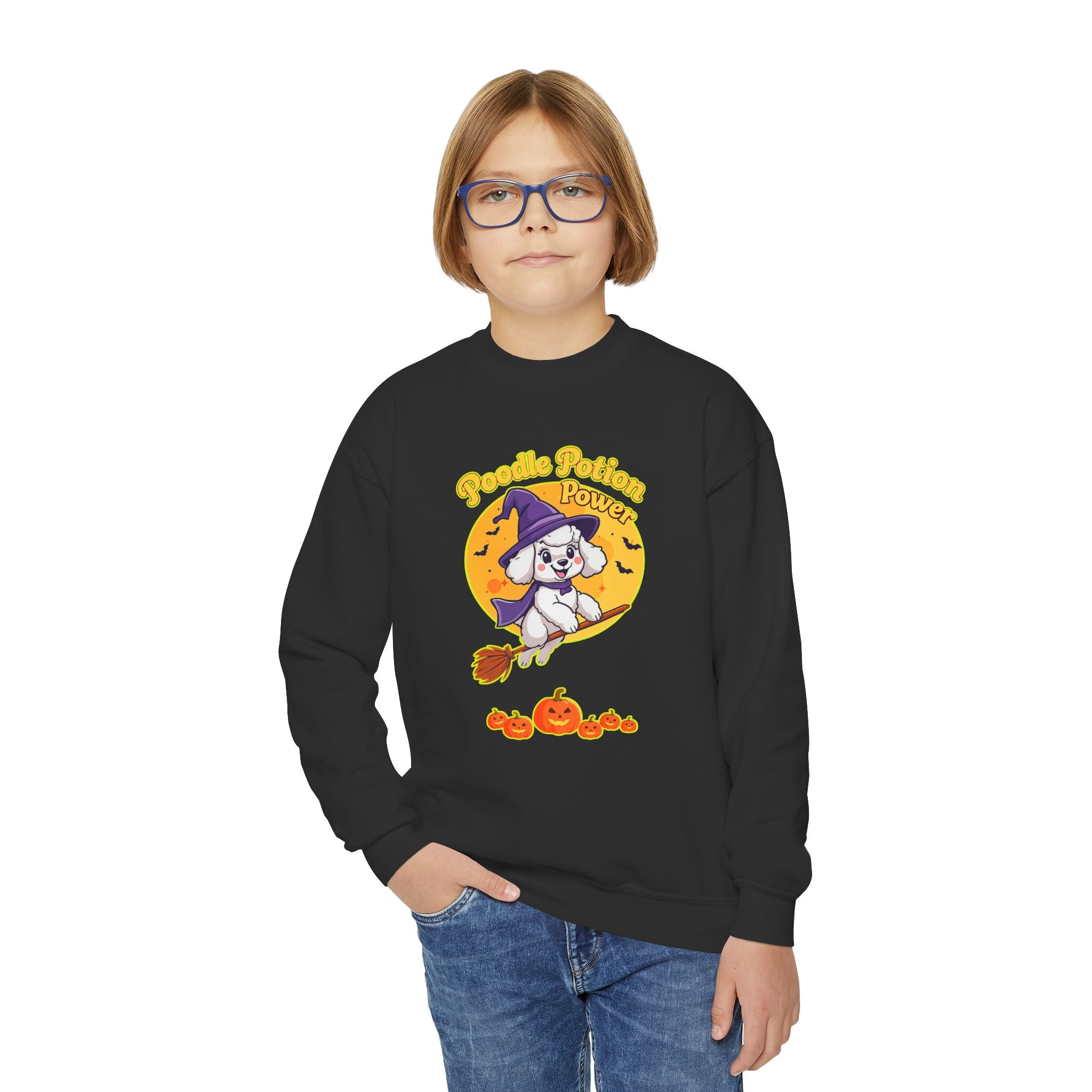 Poodle Halloween Sweatshirt