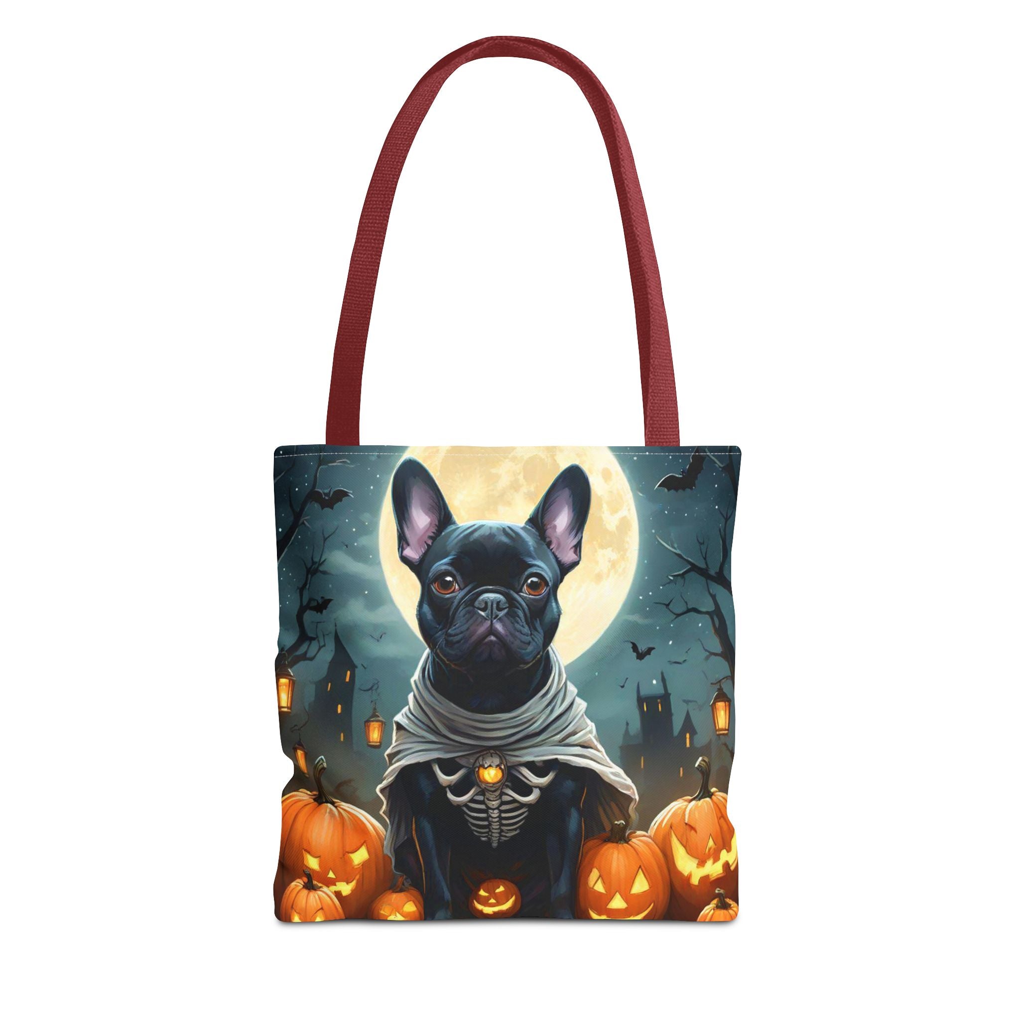 Halloween French Bulldog & Witch Cat Design