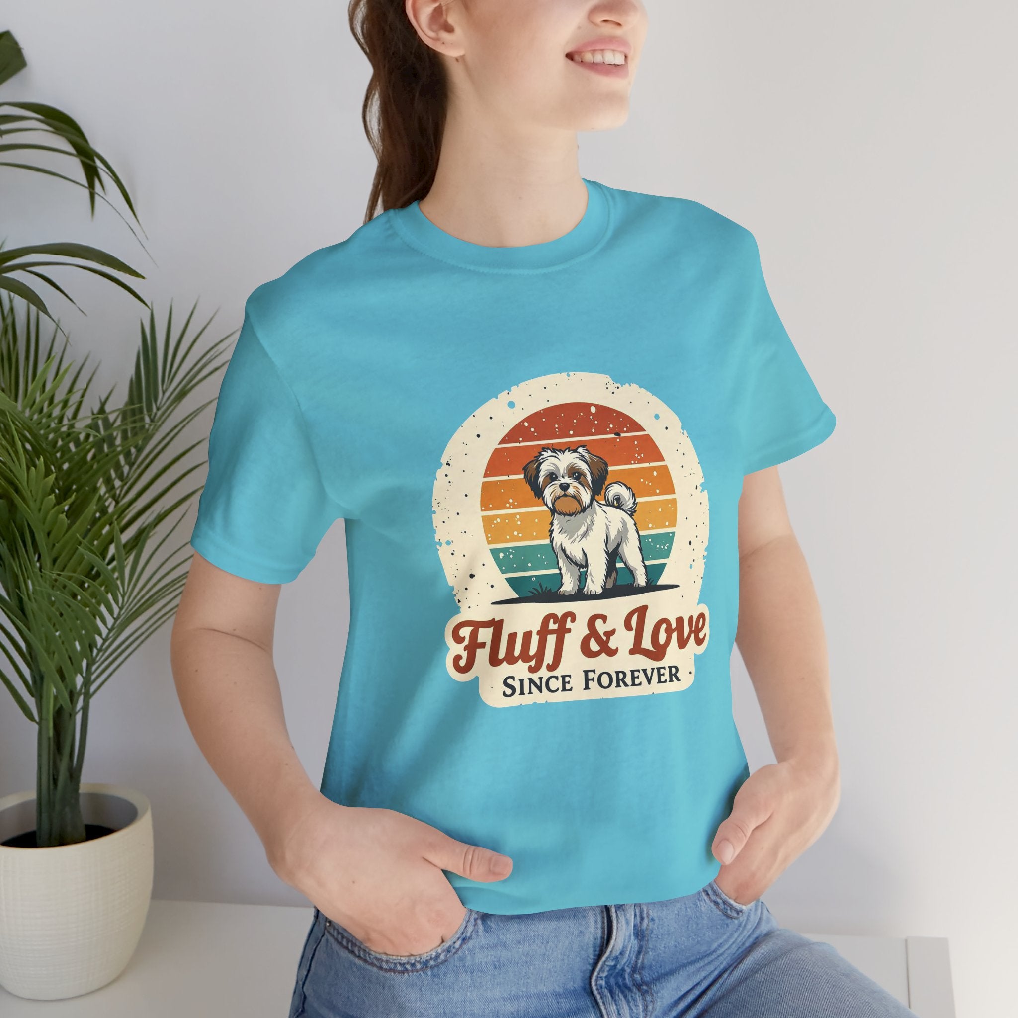 Maltese Dog Lover's Tee - Fluff & Love Since Forever