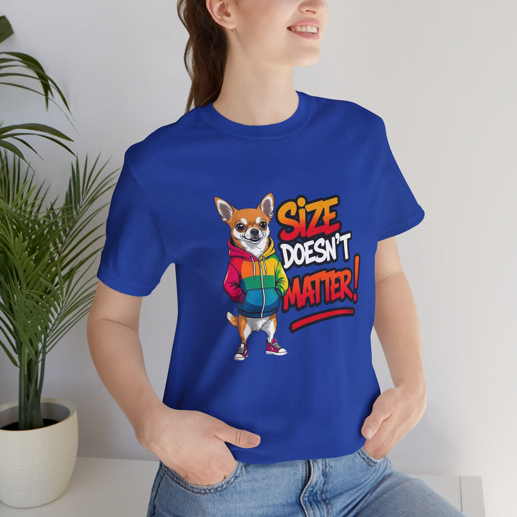Chihuahua Size Doesn't Matter Dog Tee