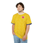 Colombia Yellow Soccer Jersey Tee — Custom Jersey