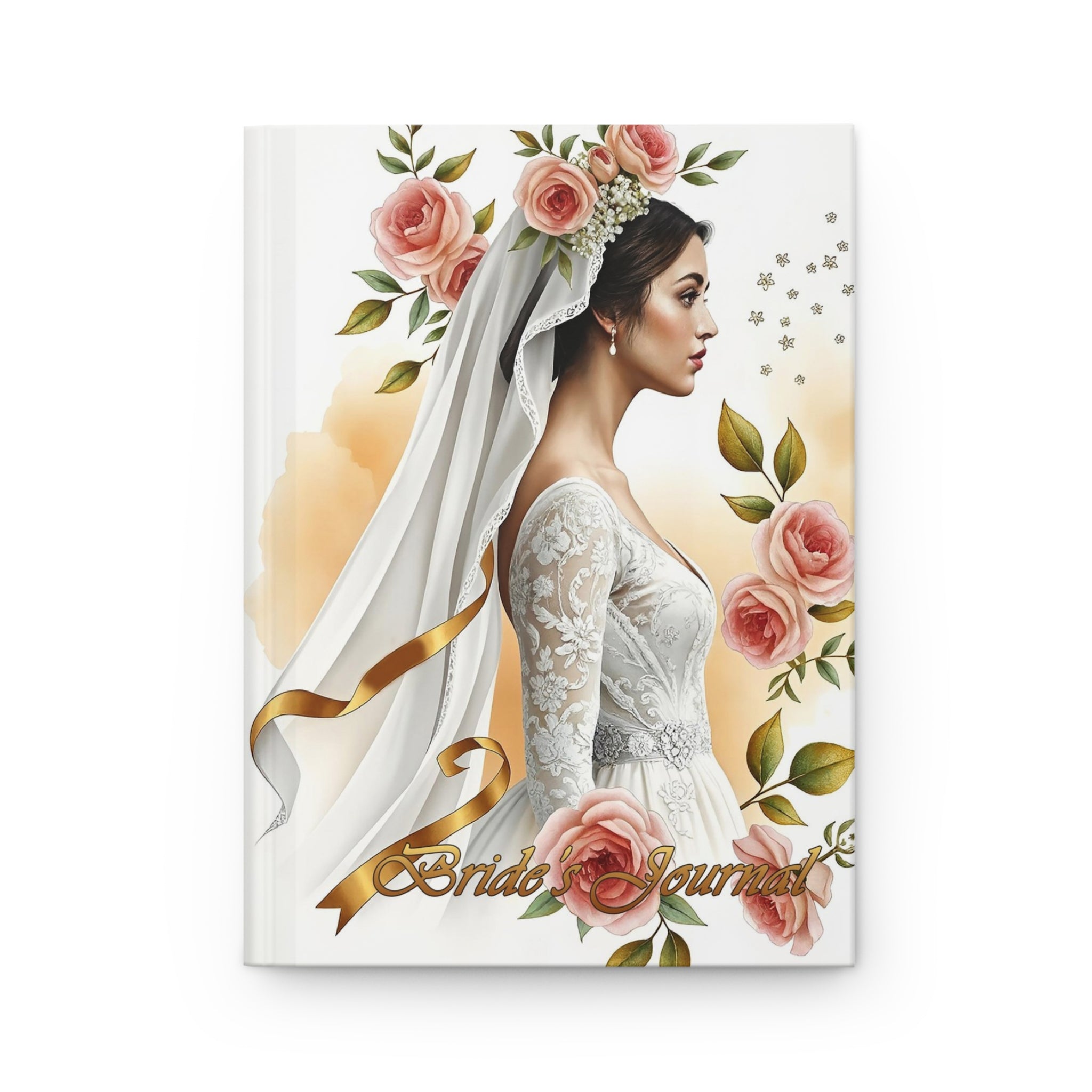 Bridal Journal Hardcover — Floral Bride Wedding Planner & Keepsake
