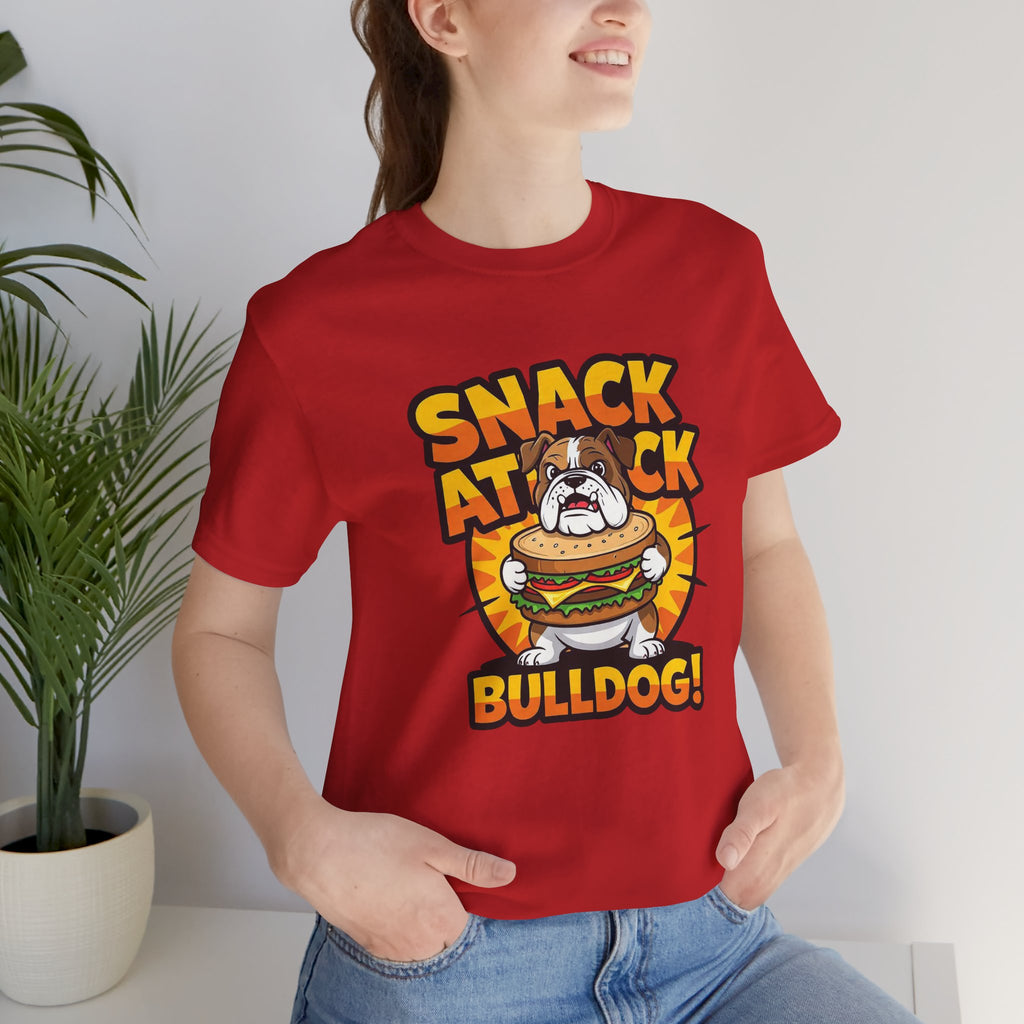 Snack Attack Bulldog Tee