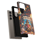 Thanksgiving Tough Phone Case - "Gobble 'til You Wobble" Turkey Protective Cover