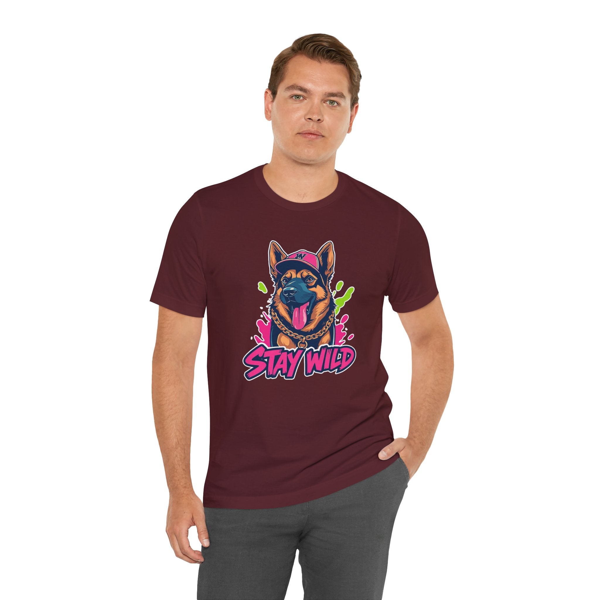 Stay Wild German Shepherd Lover Tee