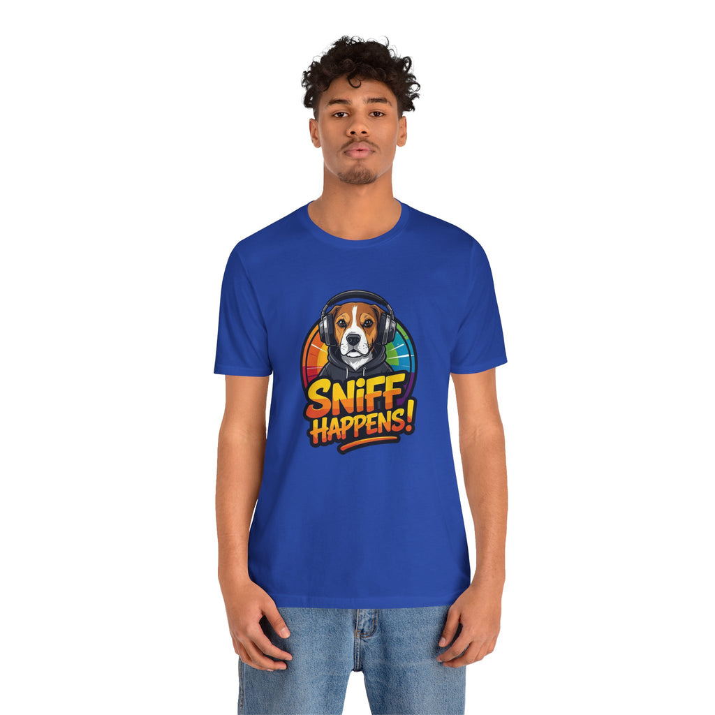 Beagle Sniff Happens Funny Dog T-Shirt