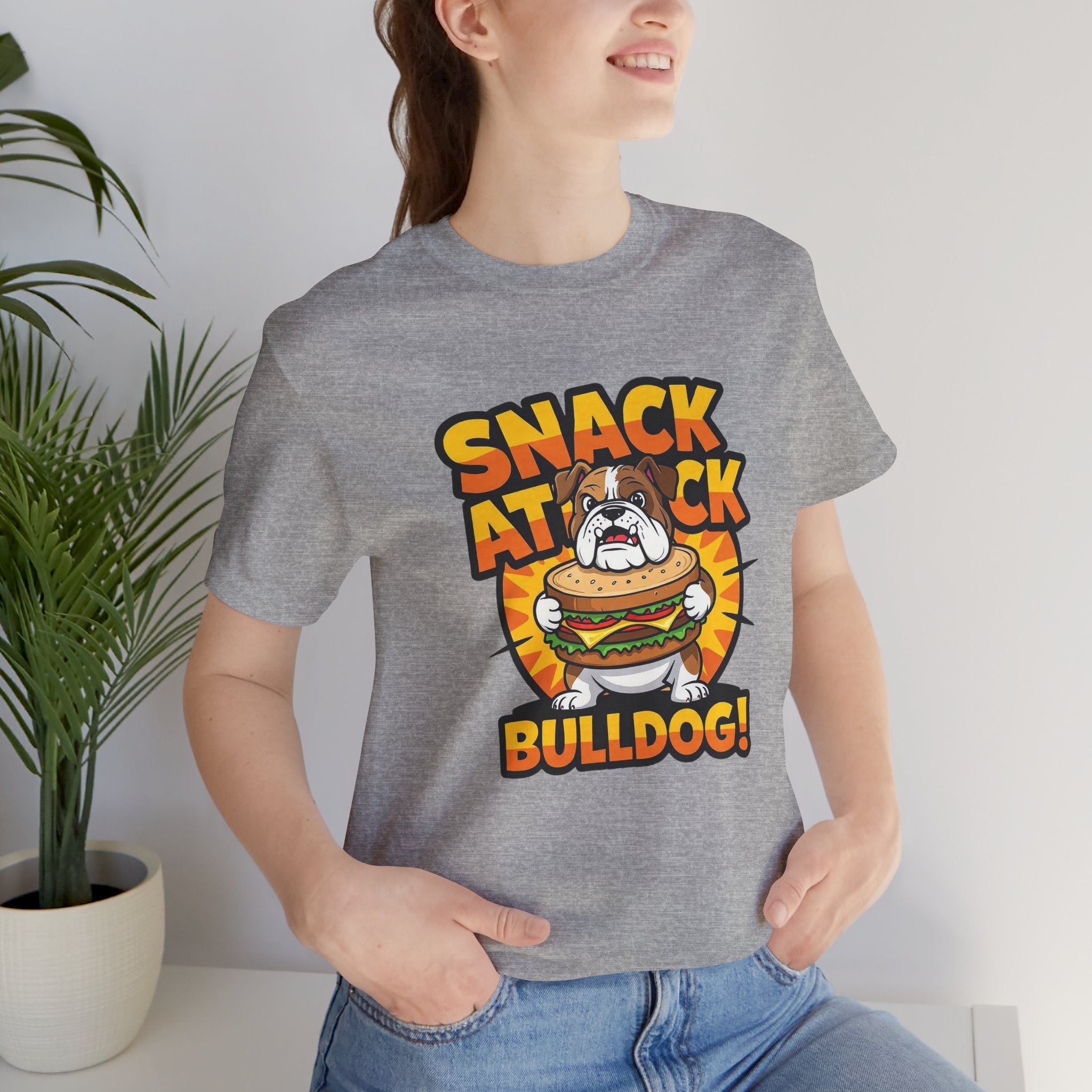 Snack Attack Bulldog Tee
