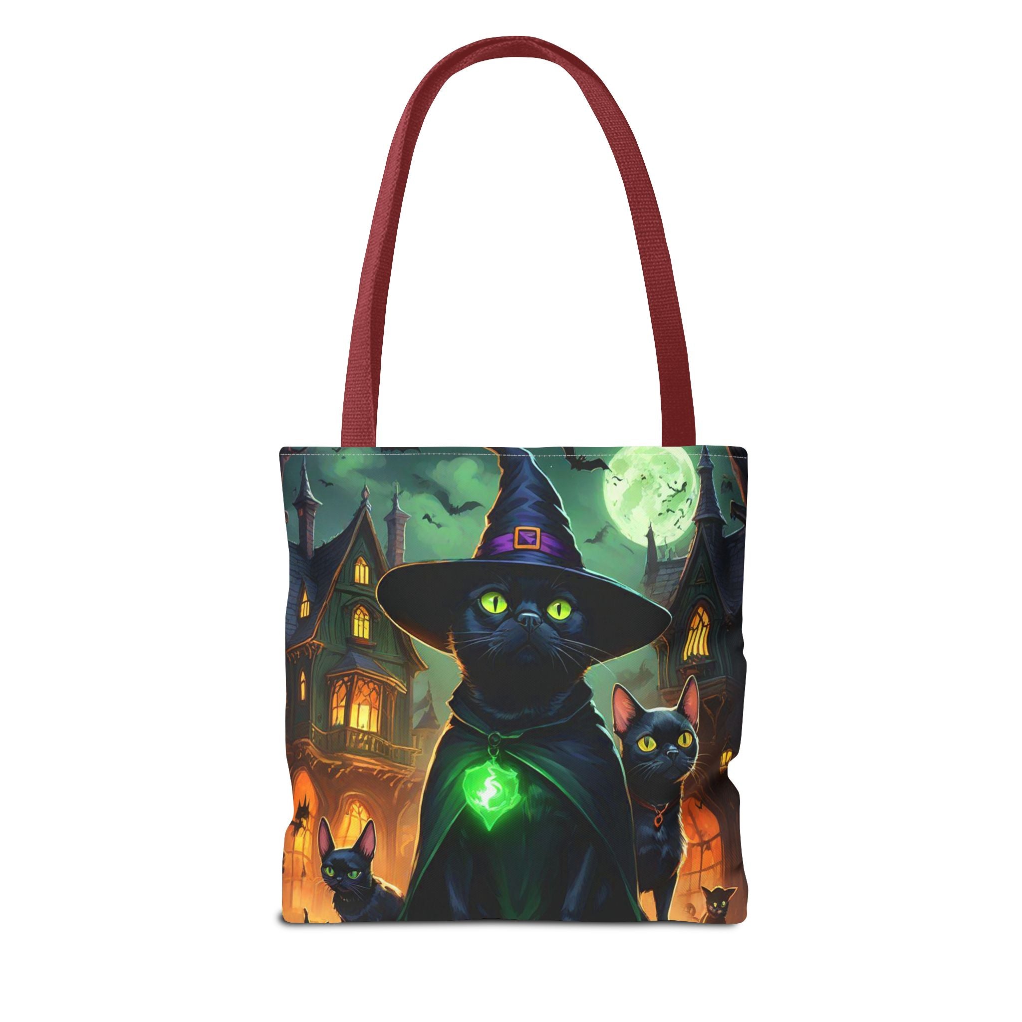 Halloween French Bulldog & Witch Cat Design