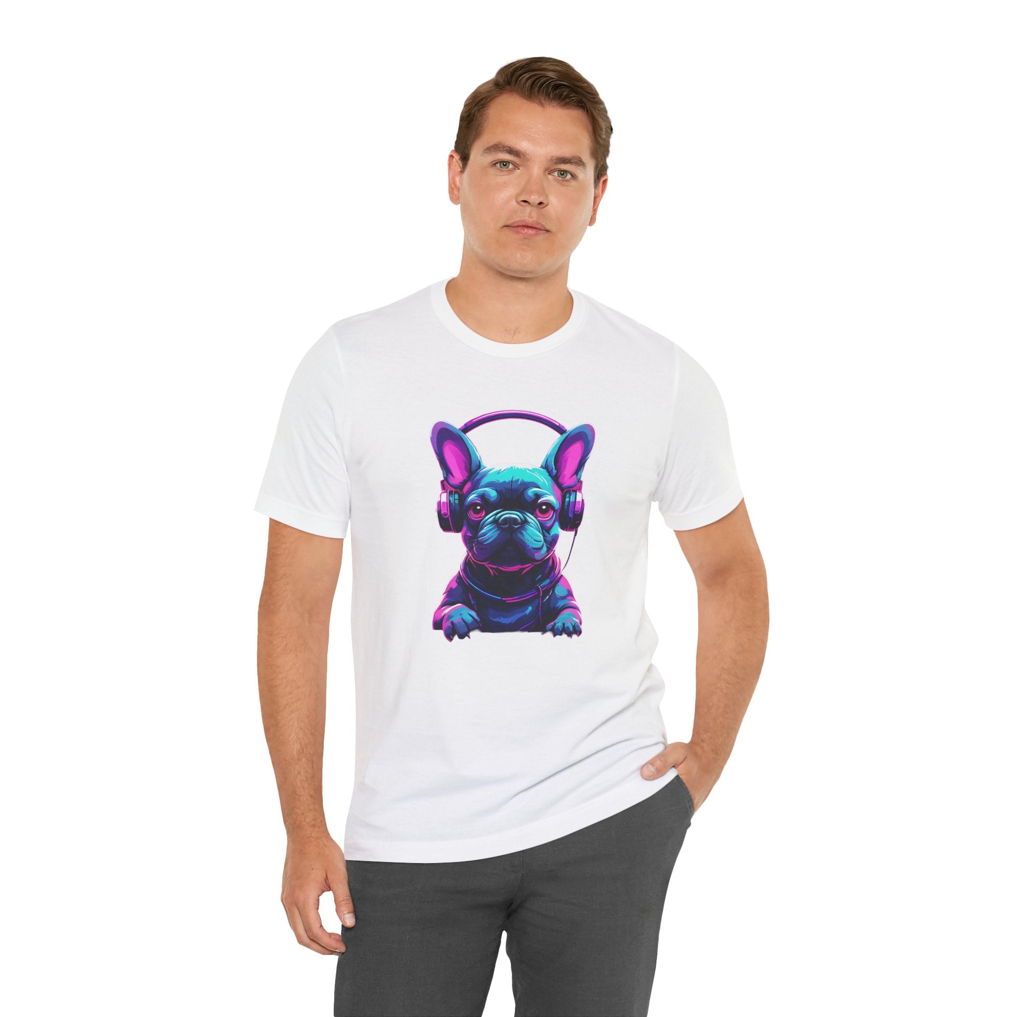 French Bulldog Vibrant Dog Lover Tee