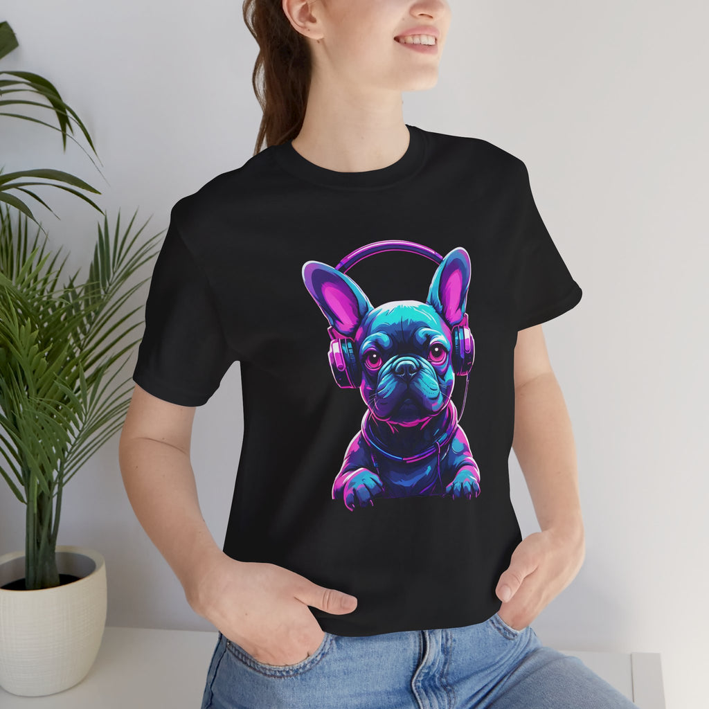 French Bulldog Vibrant Dog Lover Tee