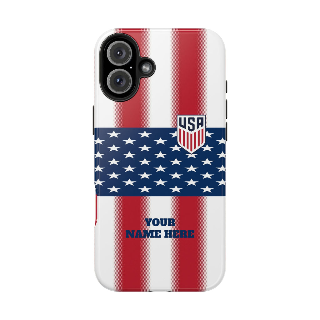 USA Soccer Phone Case — Tough Protective Fan Cover -- Custom Phone Case