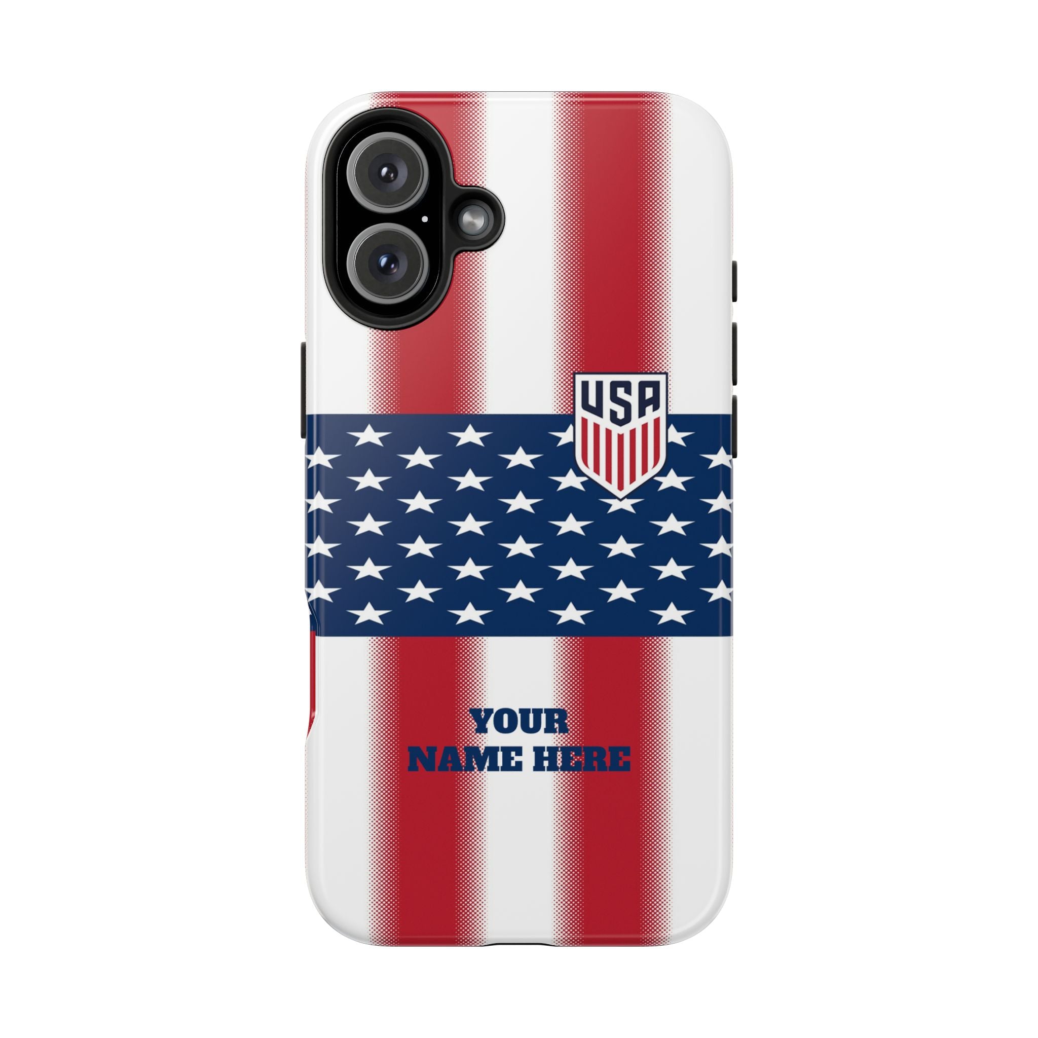 USA Soccer Phone Case — Tough Protective Fan Cover -- Custom Phone Case