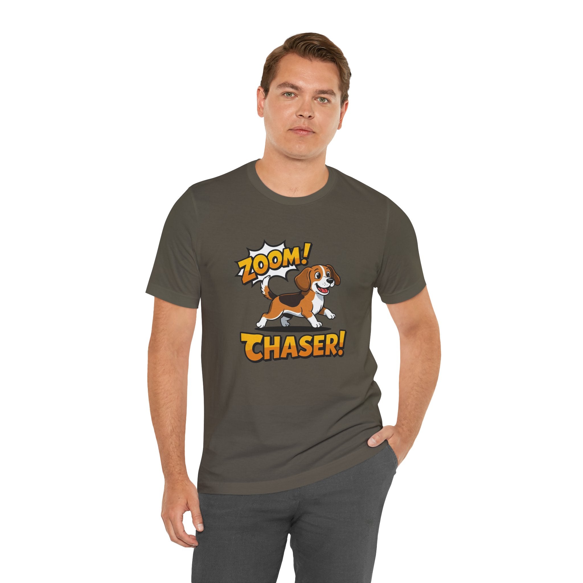 Beagle Zoom! Chaser! Dog Lover Unisex Tee