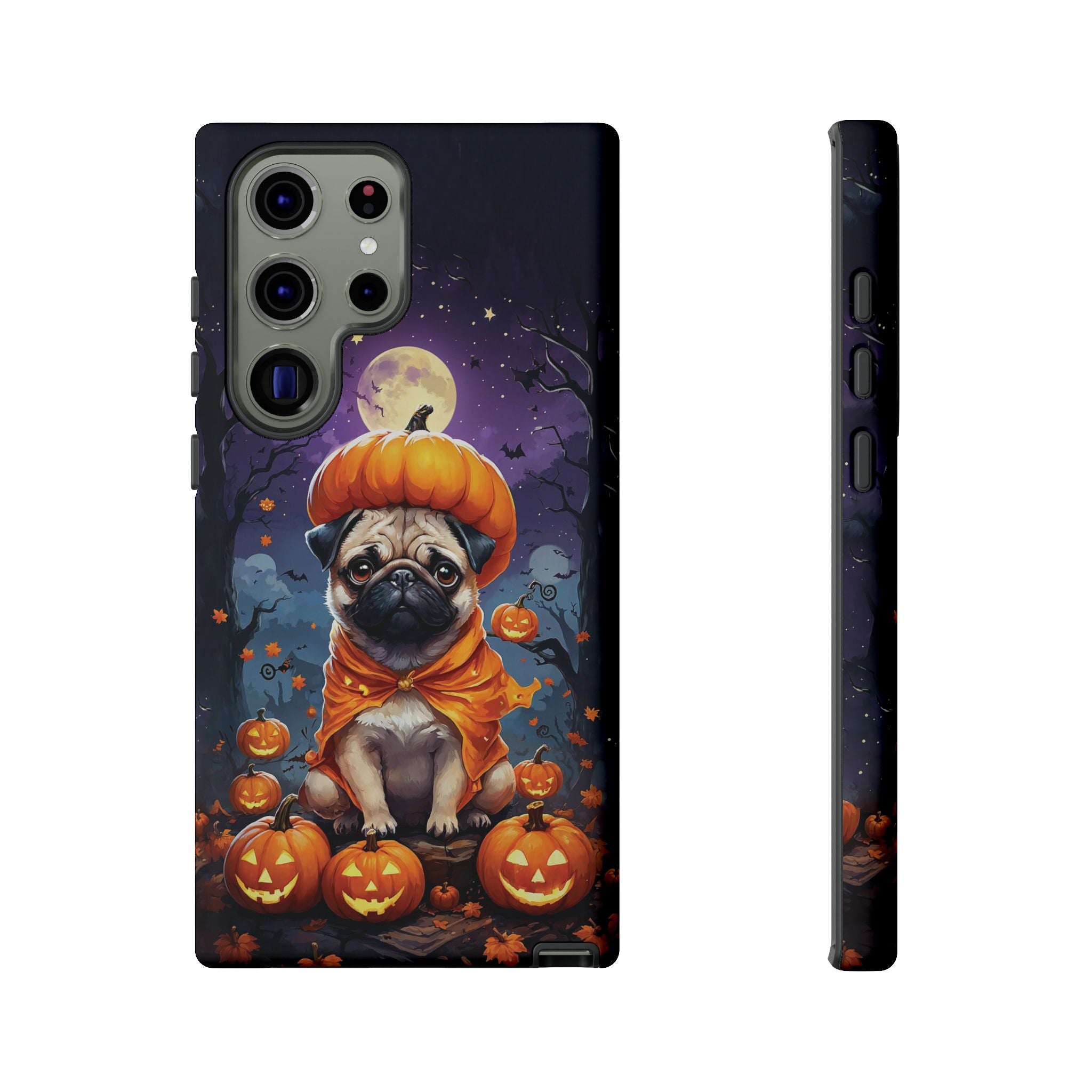 Halloween Pug Tough Phone Case