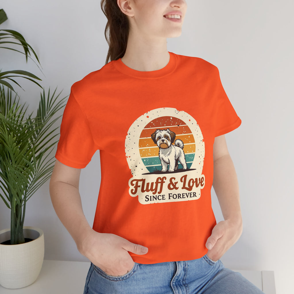 Maltese Dog Lover's Tee - Fluff & Love Since Forever