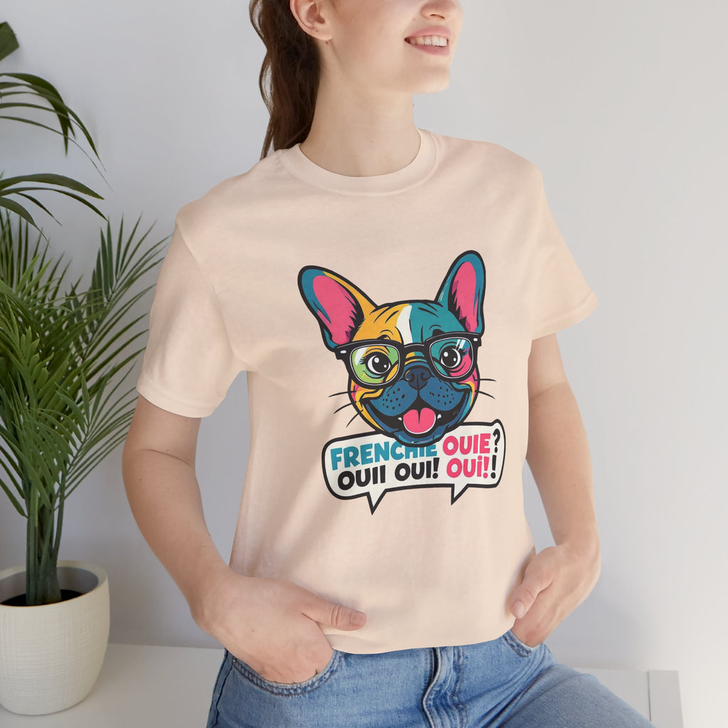 French Bulldog Playful Frenchie Graphic Tee