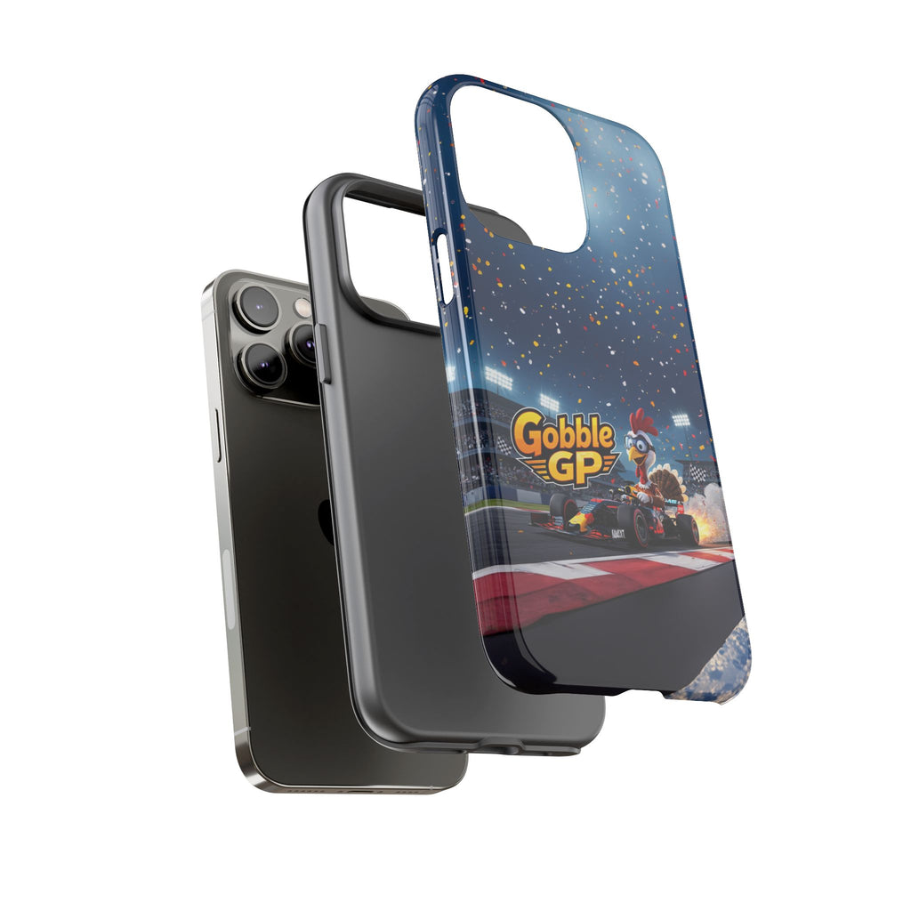 Gobble GP Turkey Racing Phone Case — Tough Protective Cover