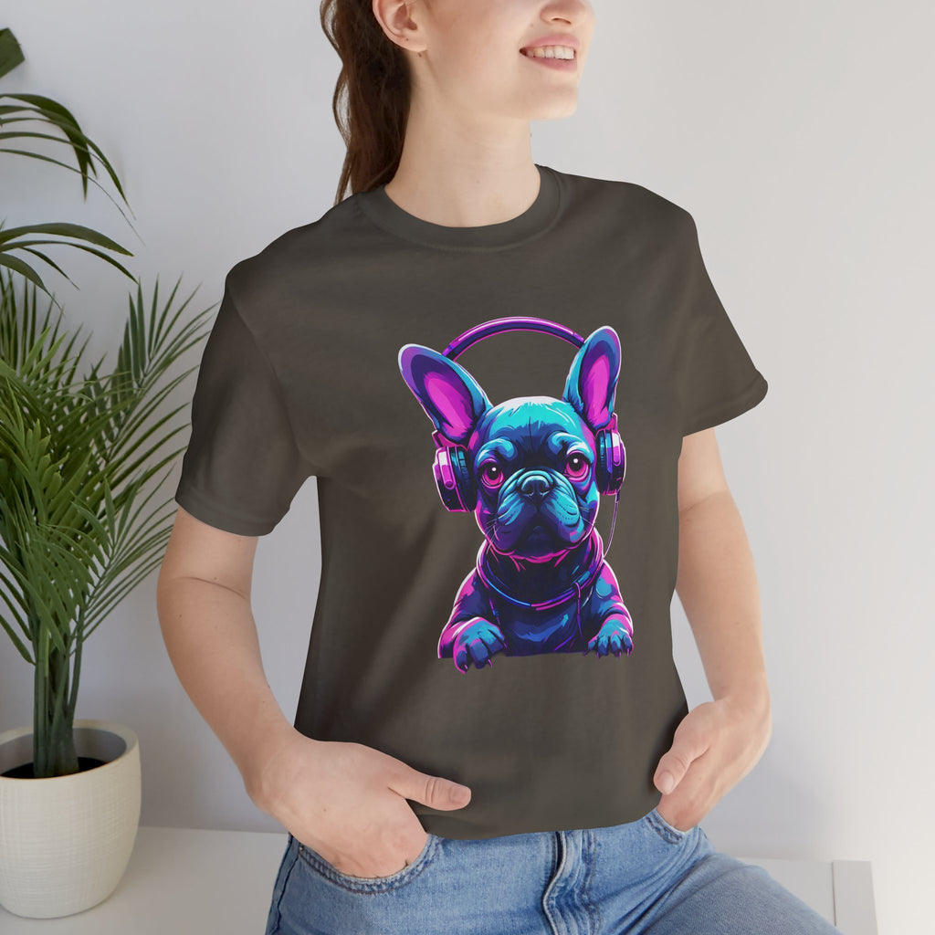 French Bulldog Vibrant Dog Lover Tee
