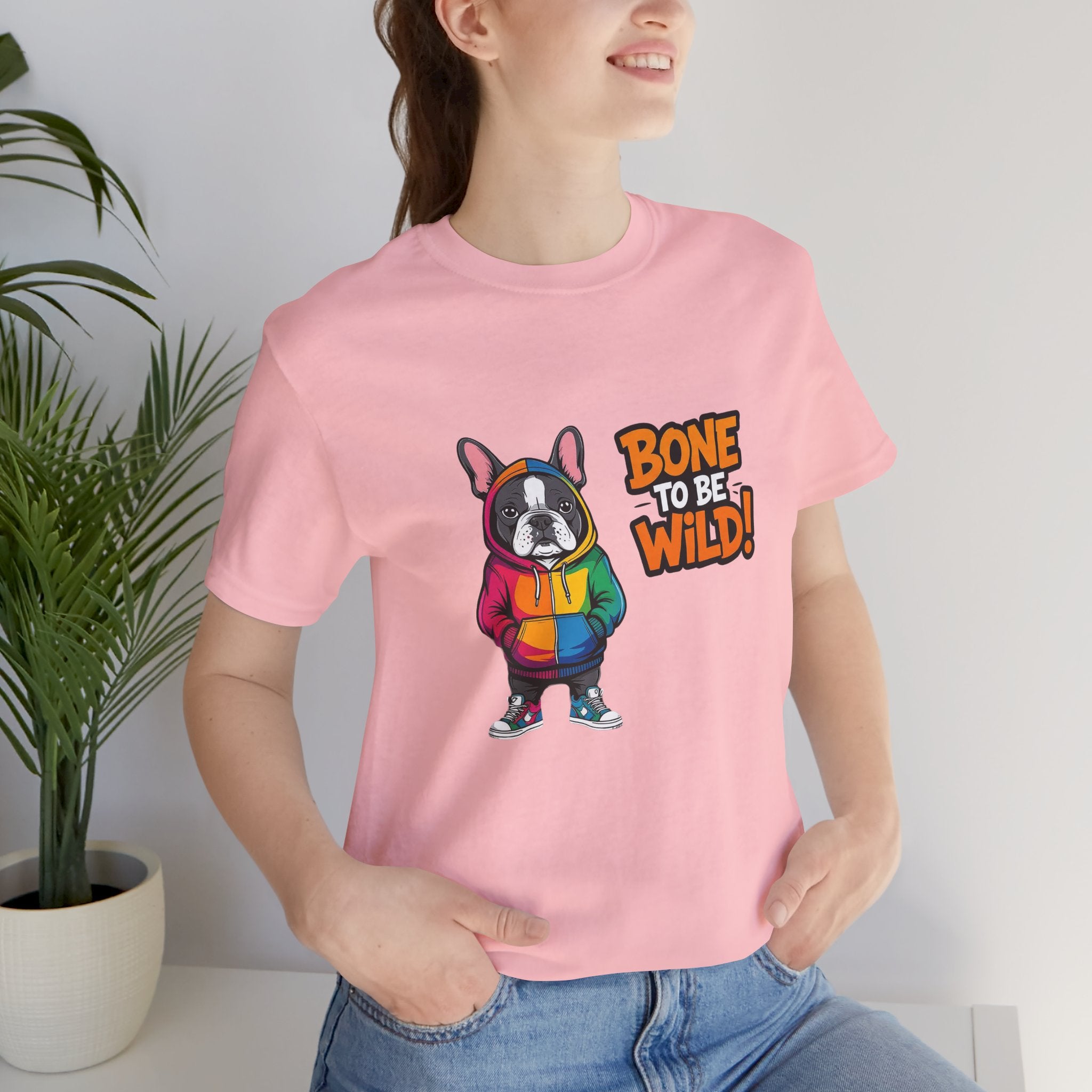French Bulldog Colorful Dog Graphic Tee