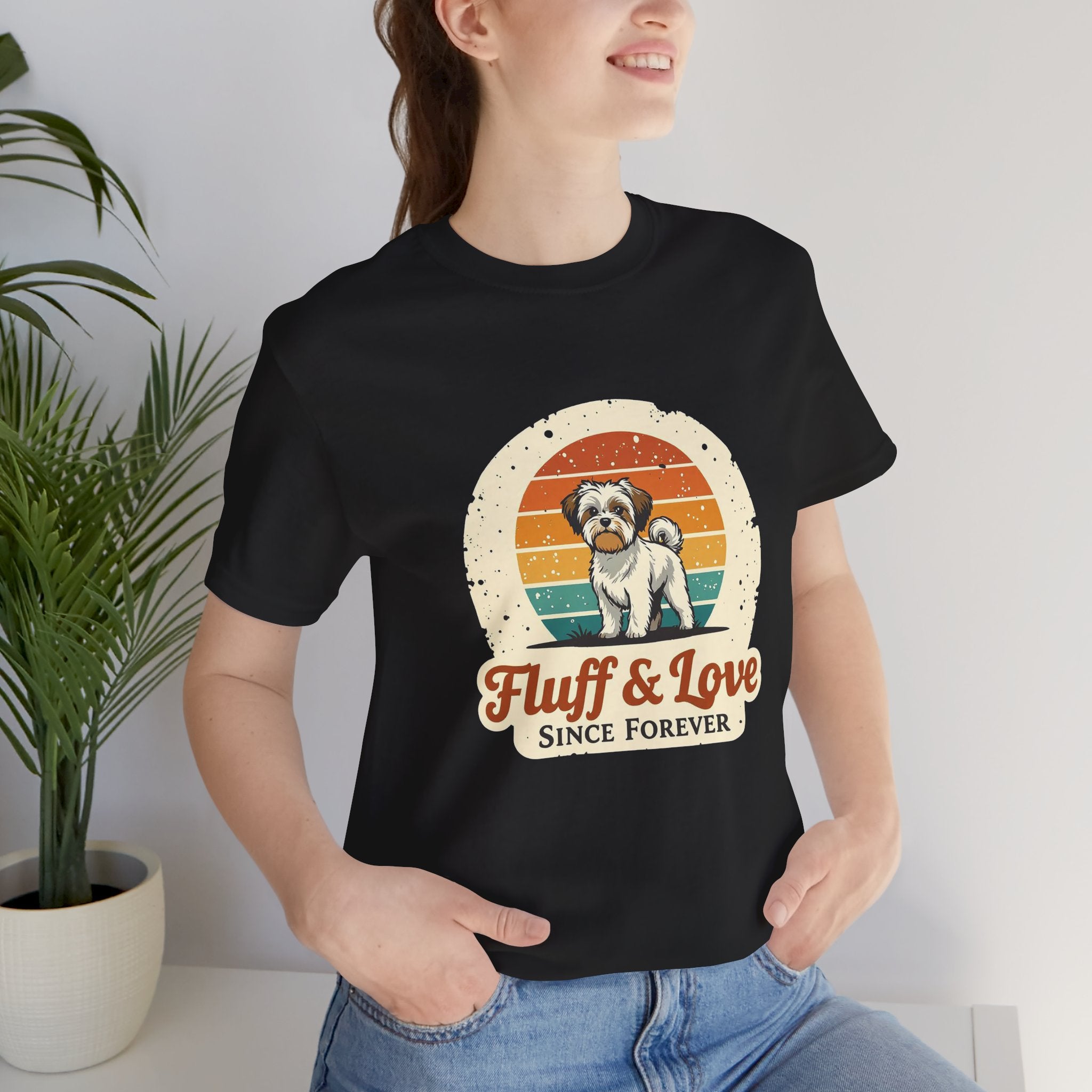 Maltese Dog Lover's Tee - Fluff & Love Since Forever