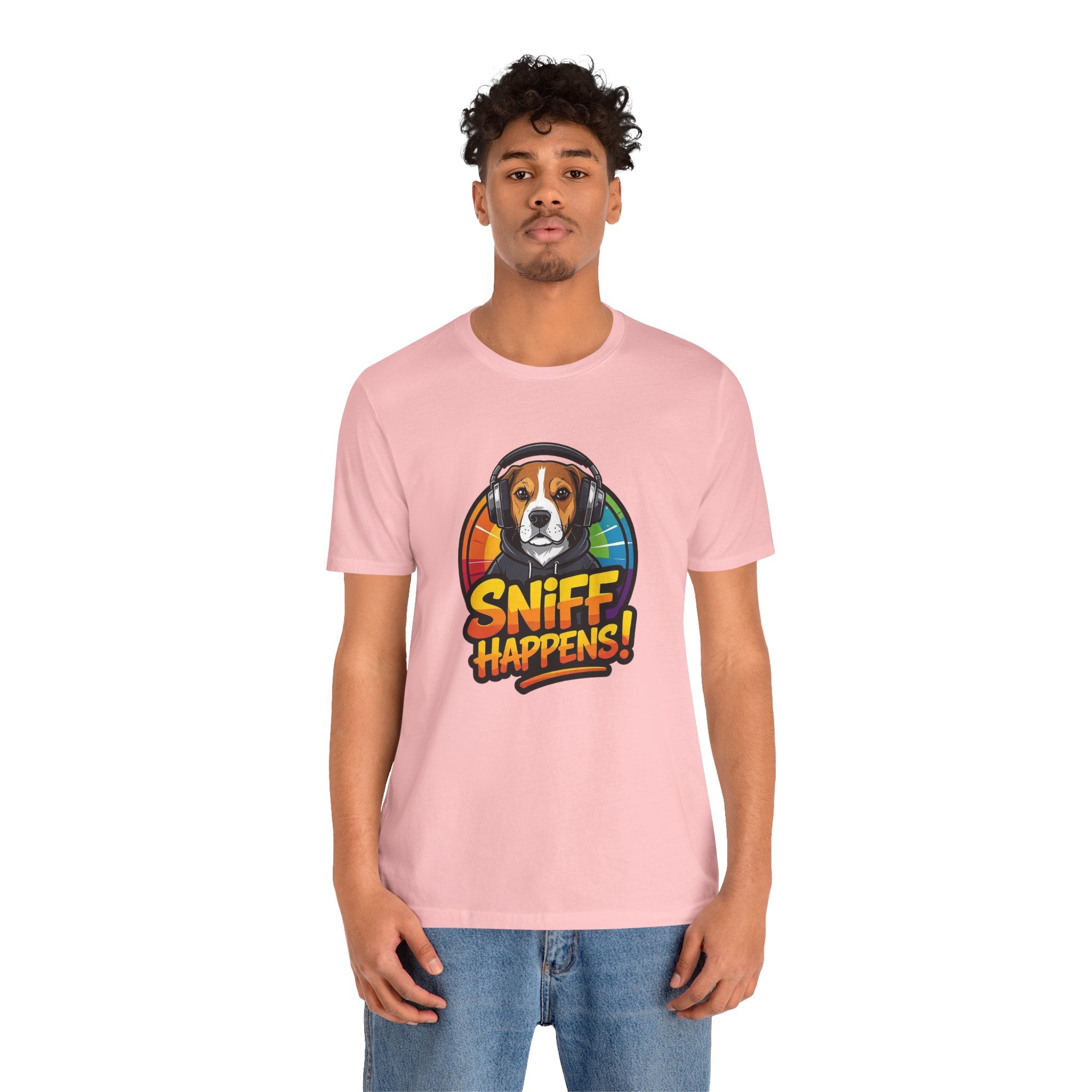Beagle Sniff Happens Funny Dog T-Shirt