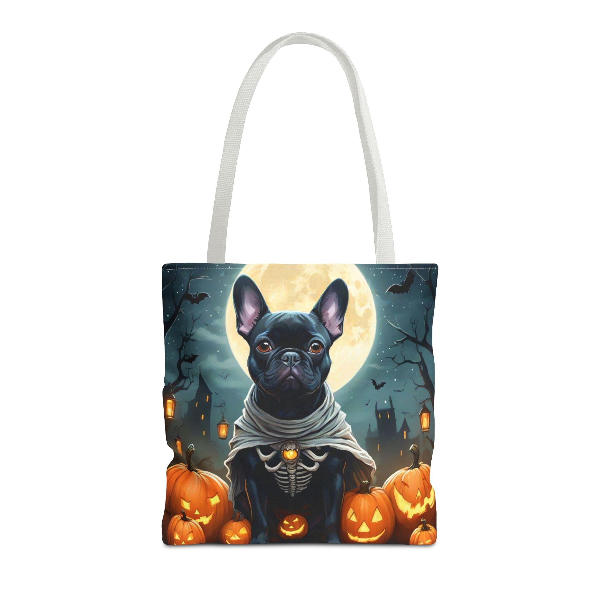 Halloween French Bulldog & Witch Cat Design