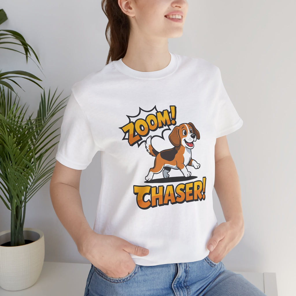 Beagle Zoom! Chaser! Dog Lover Unisex Tee