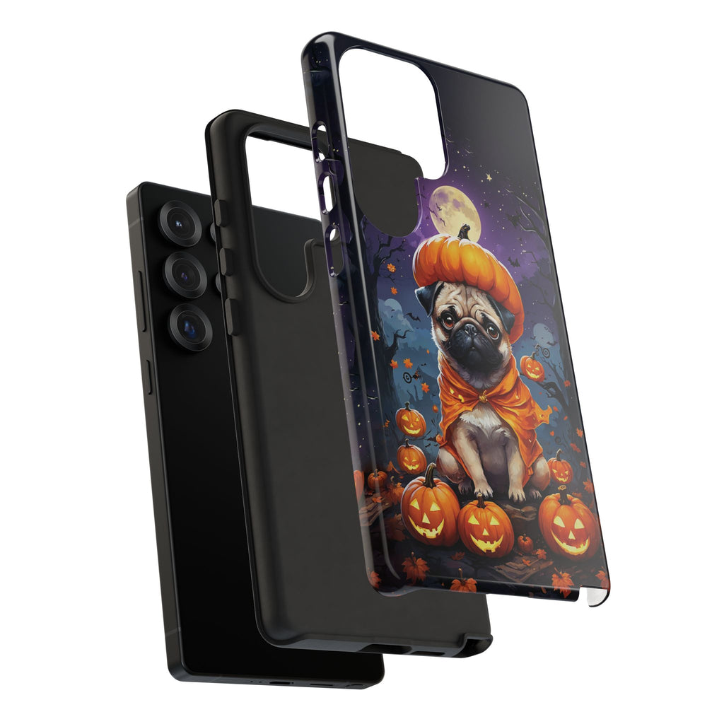 Halloween Pug Tough Phone Case