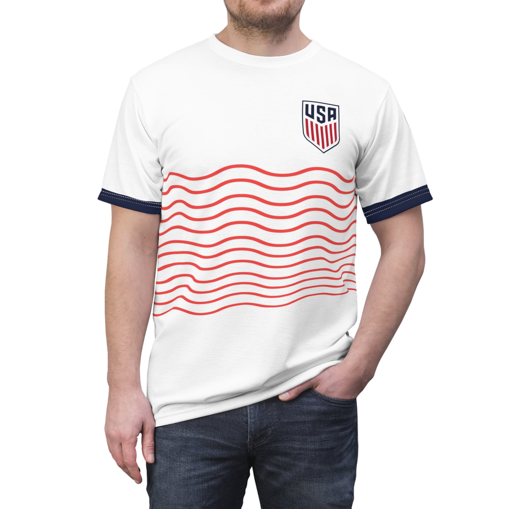 USA Soccer National Team Jersey -- Custom Jersey