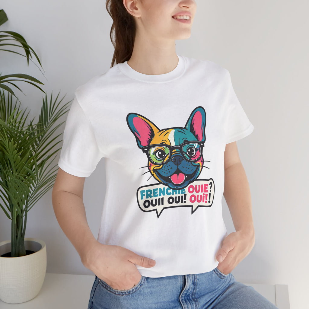 French Bulldog Playful Frenchie Graphic Tee