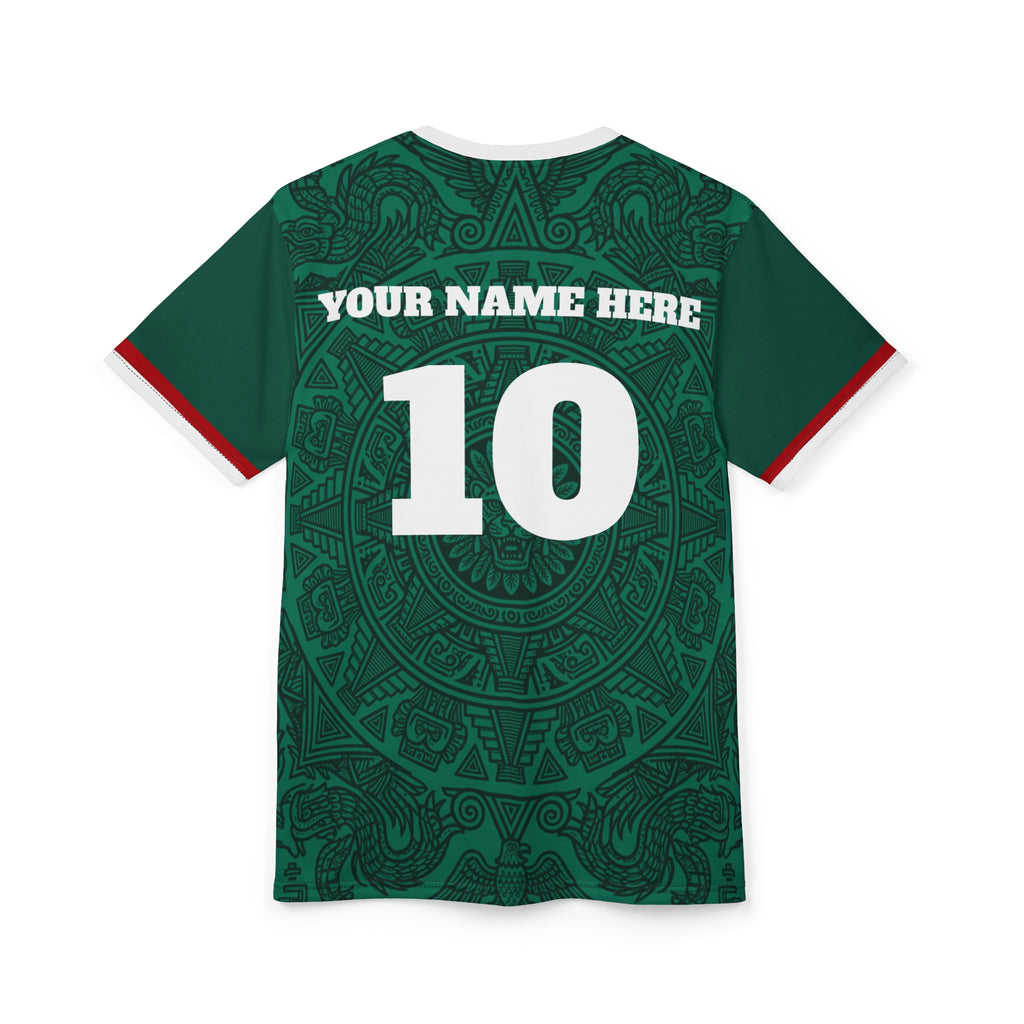 Mexico Aztec Soccer National Team Jersey -- Custom Jersey