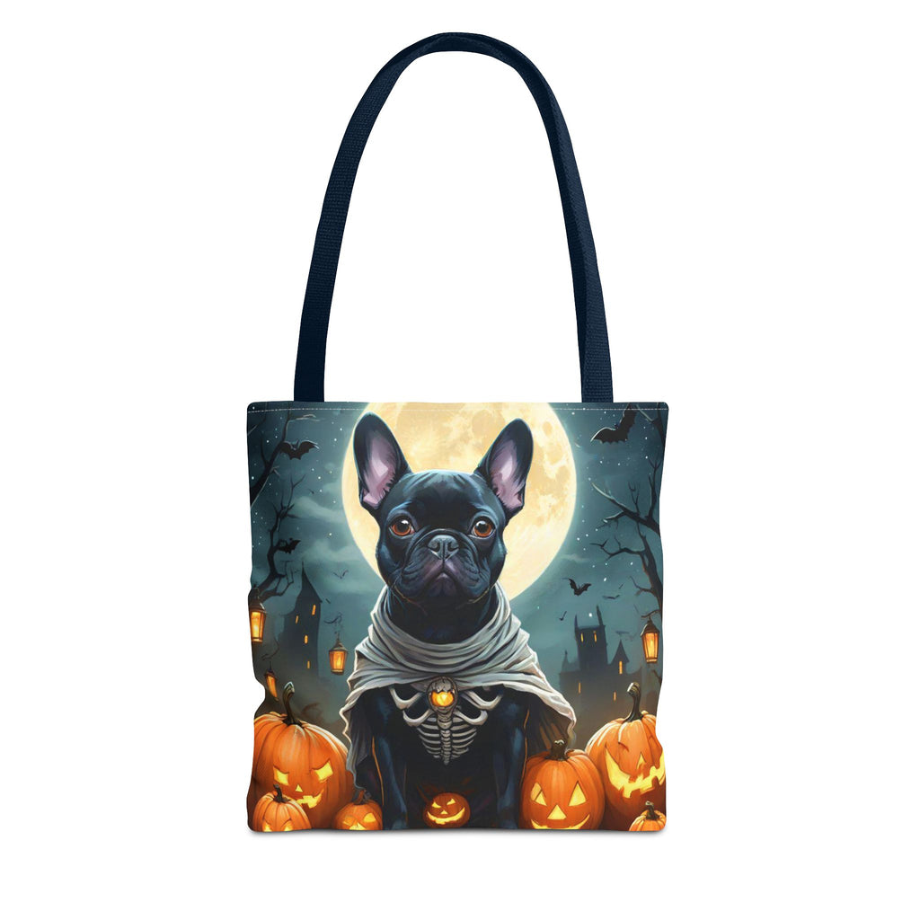 Halloween French Bulldog & Witch Cat Design