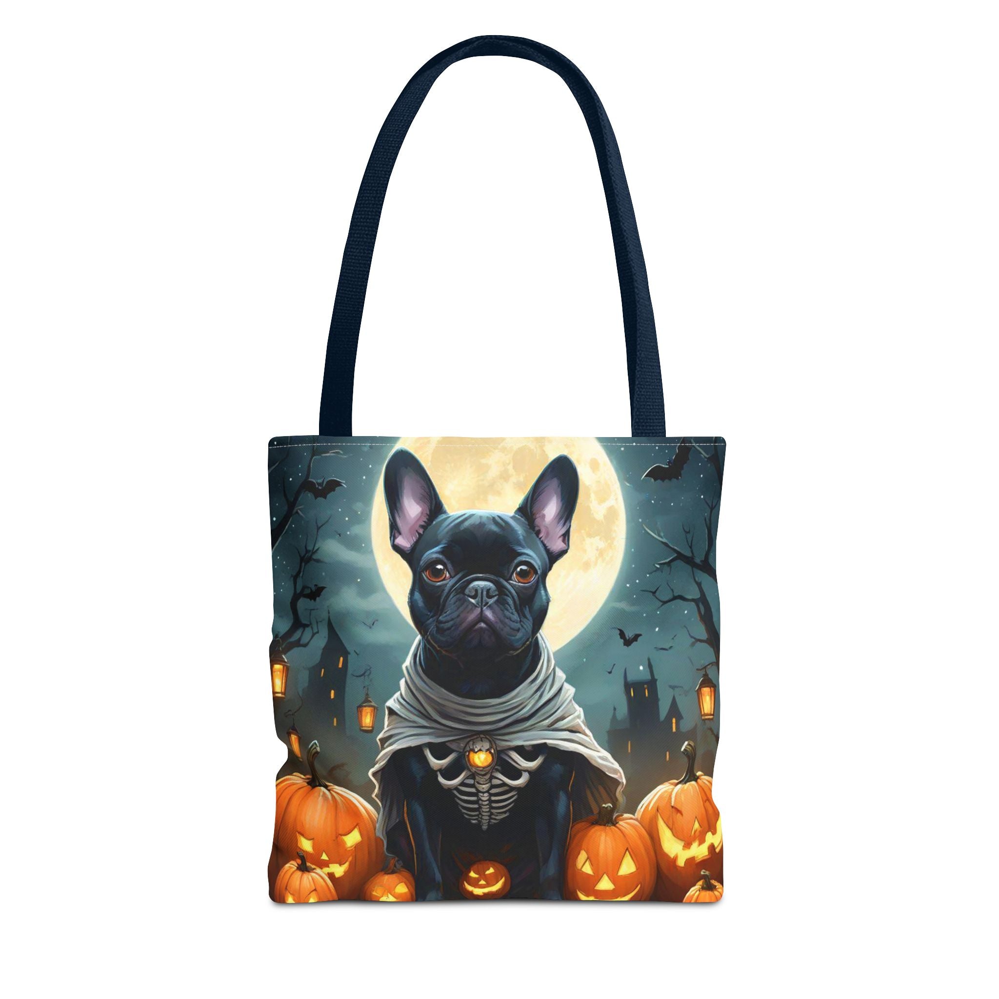 Halloween French Bulldog & Witch Cat Design