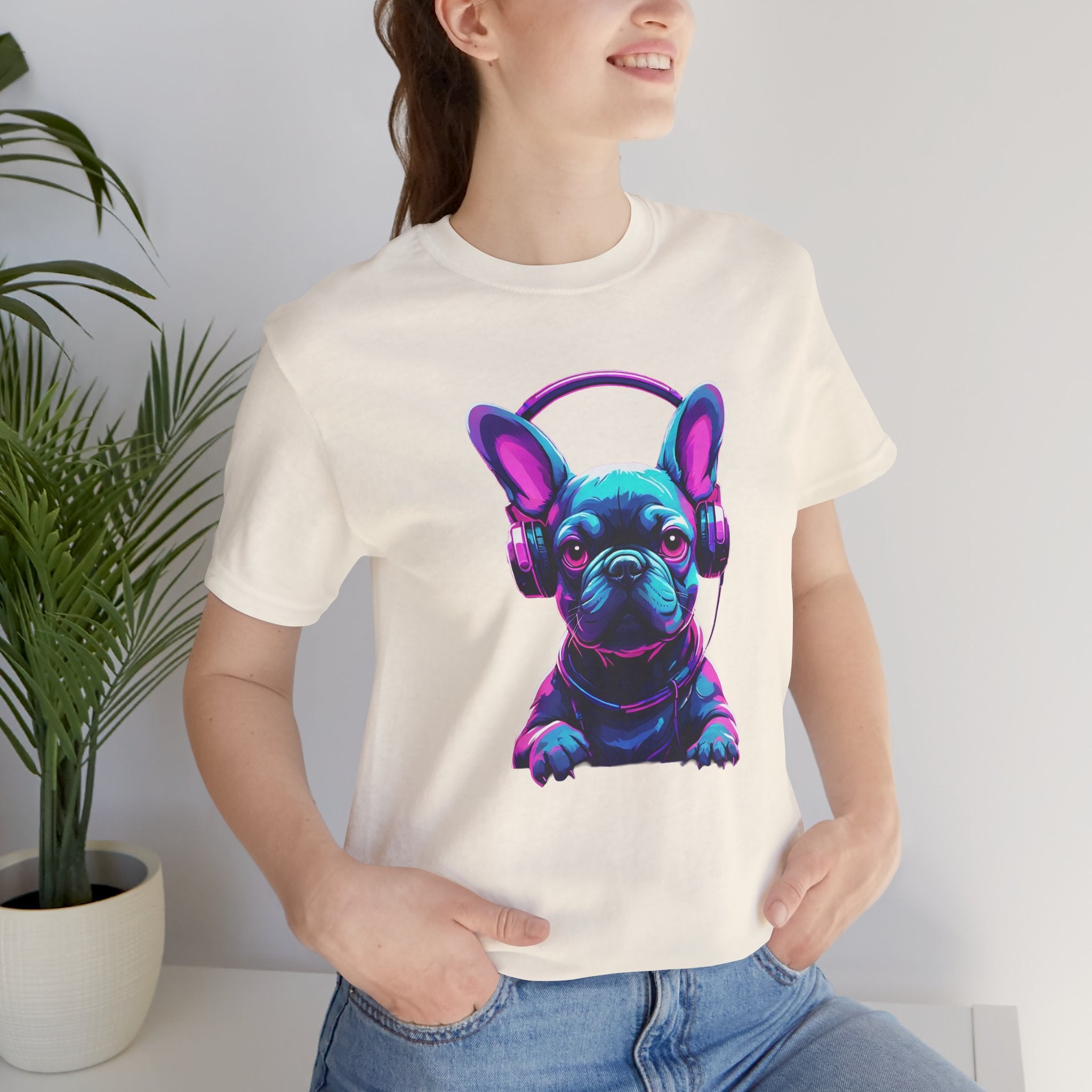 French Bulldog Vibrant Dog Lover Tee
