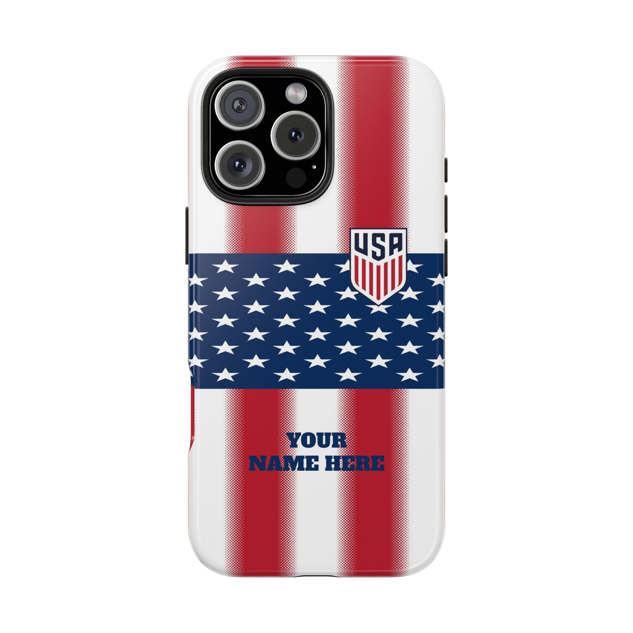 USA Soccer Phone Case — Tough Protective Fan Cover -- Custom Phone Case