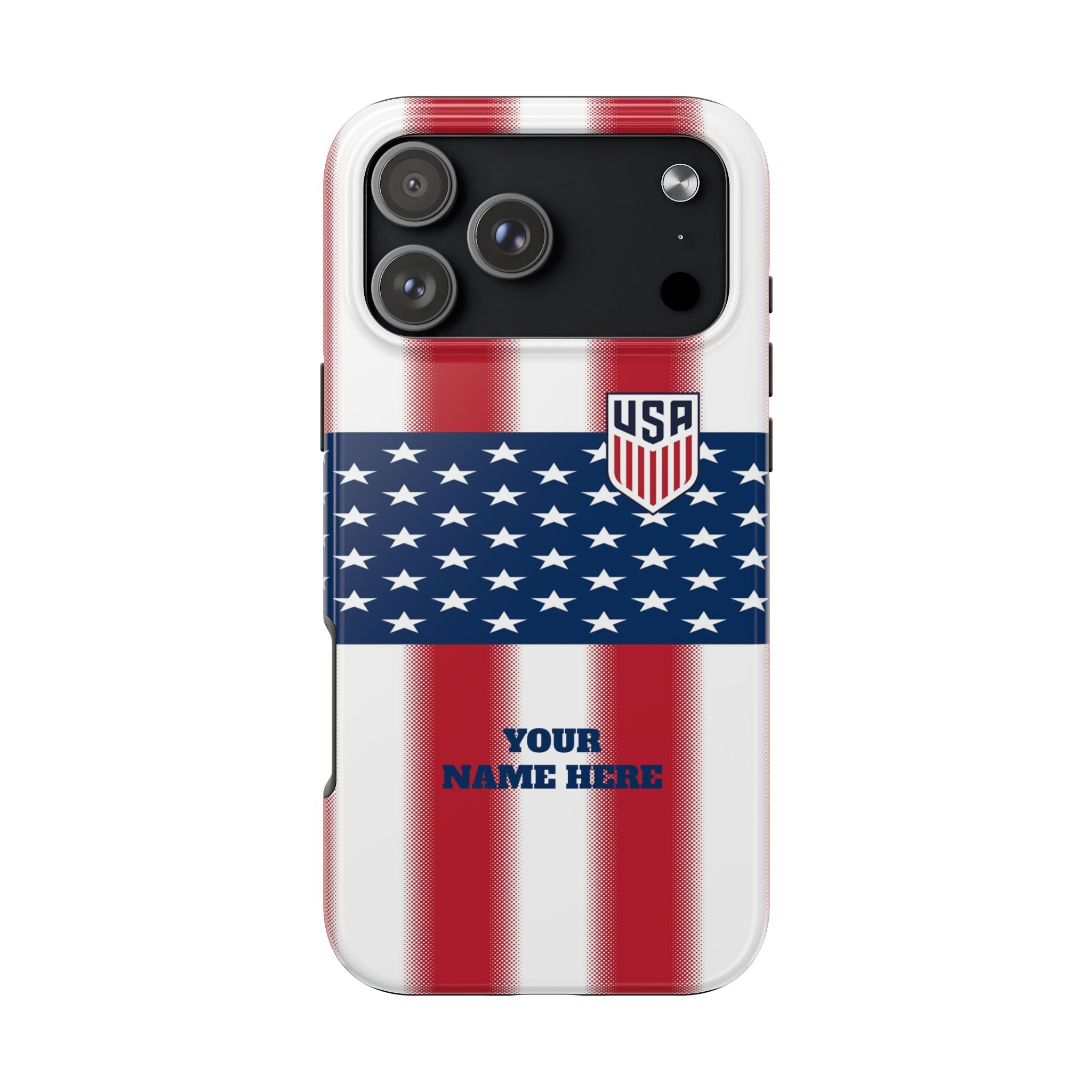 USA Soccer Phone Case — Tough Protective Fan Cover -- Custom Phone Case