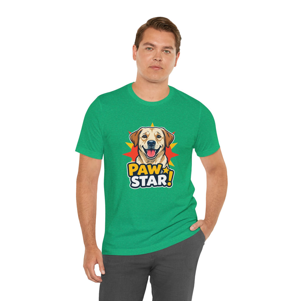 Labrador Retriever Paw Star T-Shirt