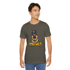 Stay Wild German Shepherd Graphic Tee