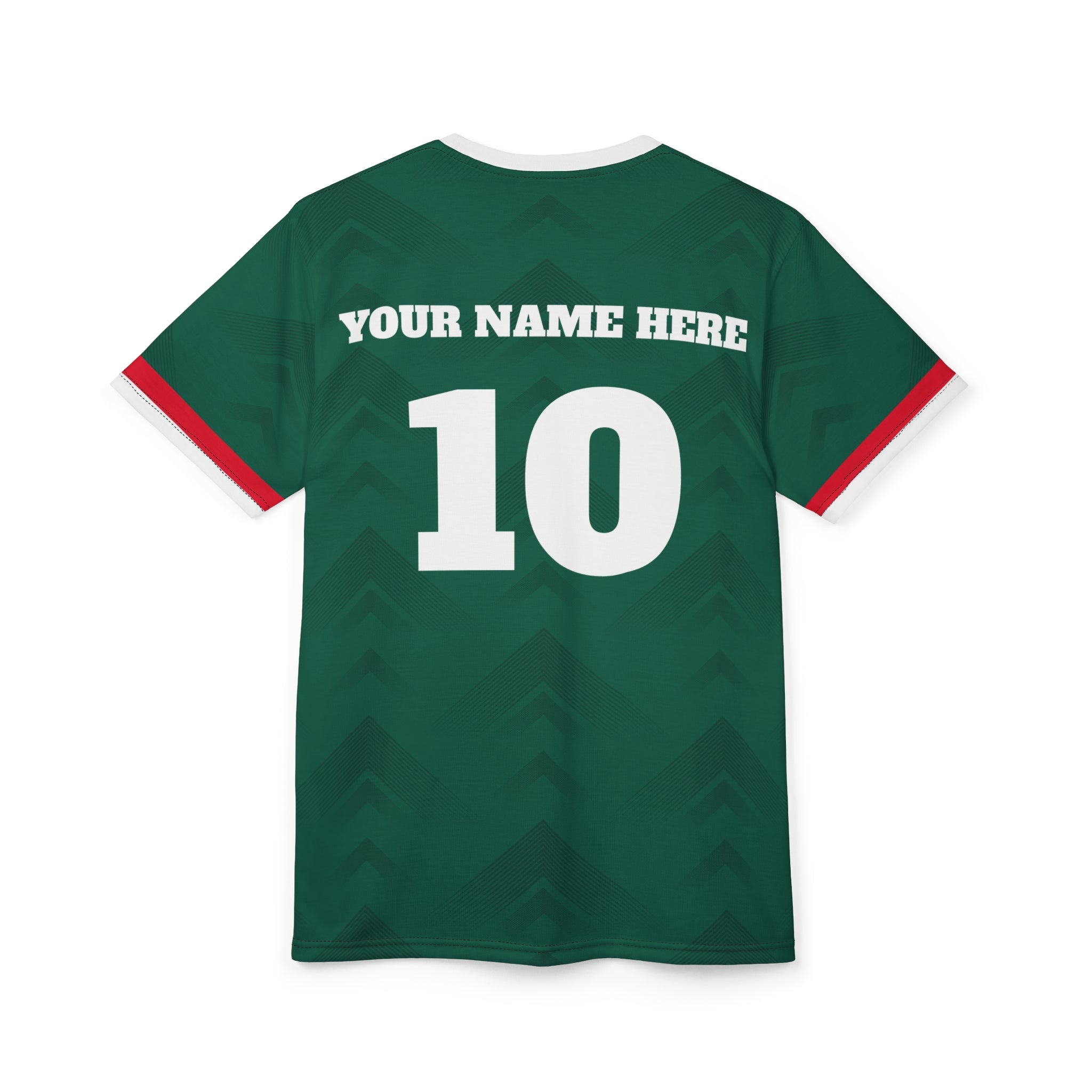Mexico Green Soccer Jersey — Custom Jersey